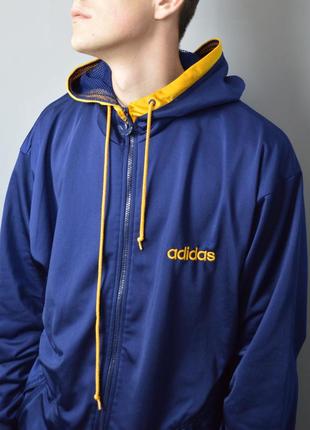 Крутое худи \ олимпийка adidas vintage full zip hodie4 фото