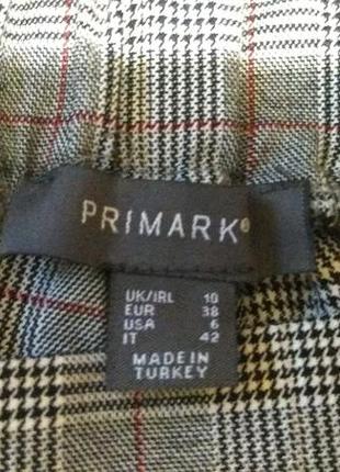 Штанишки в клетку primark6 фото