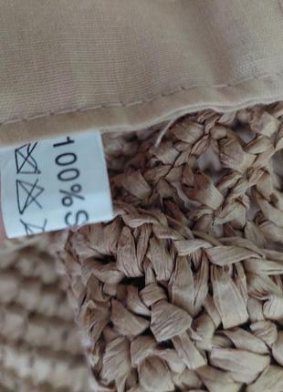 Соломенная сумка плетена из 100% натурального материала9 фото