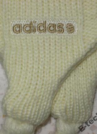 Шапка adidas winter cap w біла4 фото