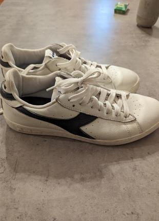 Кожаные кеды diadora