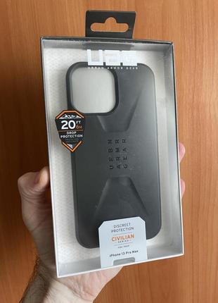 Чехол uag civilian для iphone 13 pro max, оригинал, новый