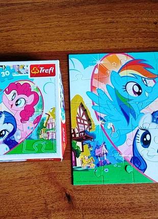 Паззлы trefl пони 30 элементов большие