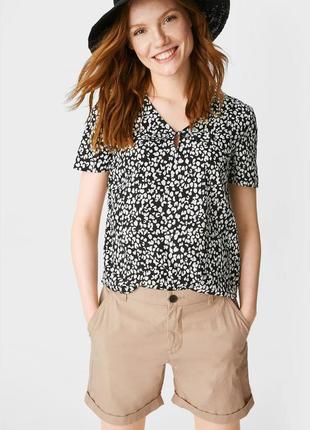Хлопковые шорты c&a eur 34