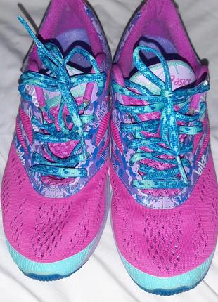 39,5 asics gel noosa, яркие кроссовки3 фото