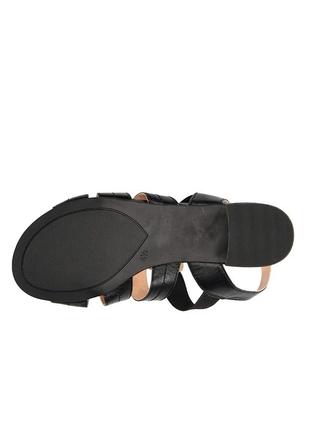Скряные босоножки на невтёртых толстых каблуках caprice 38-38,5 размер6 фото