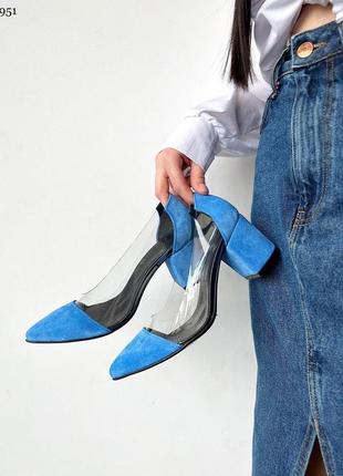 Шикарные натуральные туфли с силиконовой вставкой8 фото