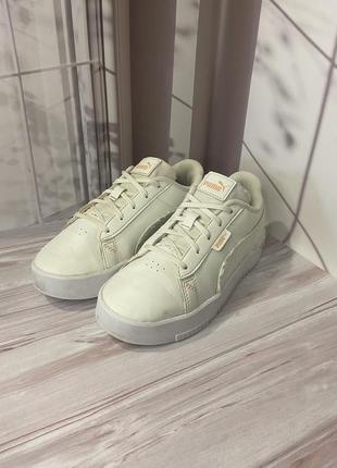 Кожаные кроссовки puma🌿 34р