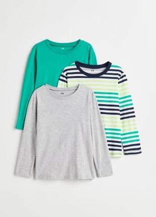 Реглан лонгслив h&m на мальчика 4-6-8 лет 110/116 и 122/128 см кофта hm