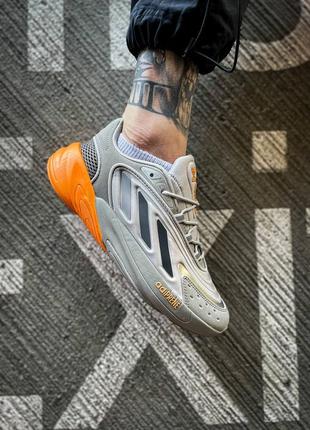 Мужские кроссовки adidas ozelia 'grey/orange' #адидас