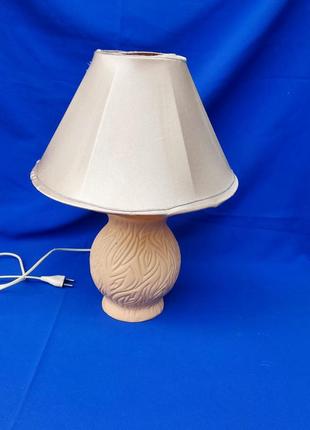Лампа настольная прикроватная на тумбочку торшер керамическая керамика афина светильник