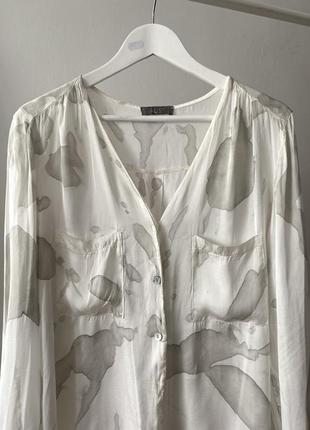 Шовкова рубашка , блуза8 фото