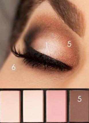 Палетка тіней для повік focallure smokey eyeshadow palette 05, 8 г
