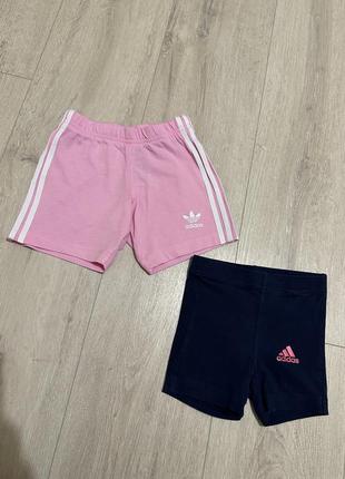 Шорты на девочку adidas оригинал 6-9m, 9-12m 2022р1 фото