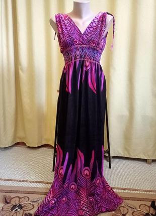 1. оригінальна довга сукня