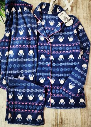 Пижама теплая флис