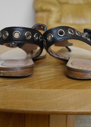 Босоніжки шкіряні розмір 40  red3 фото