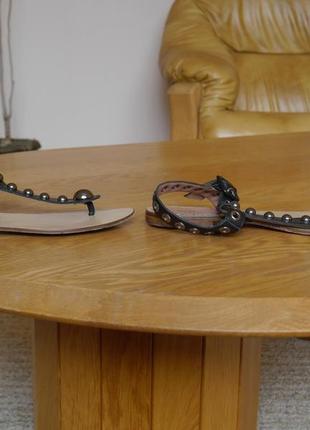 Босоніжки шкіряні розмір 40  red2 фото