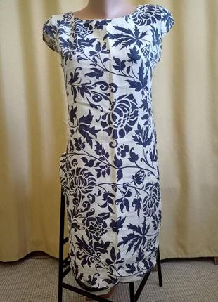 4. легкое льняное летнее платье, итальялия