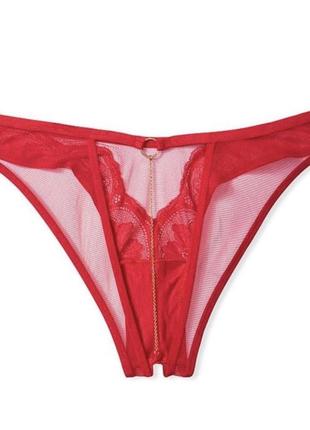 Оригінал victoria's secret chain ouvert brazlilian panty