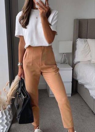 Костюм двійка біла футболка + брюки