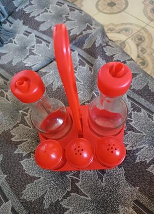 Набір для спецій, олії і оцту або соусу