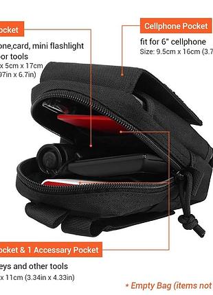 Сумка тактическая на пояс поясная, органайзер, подсумок с molle. мультикам