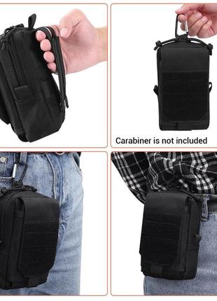 Сумка тактическая на пояс поясная, органайзер, подсумок с molle. мультикам