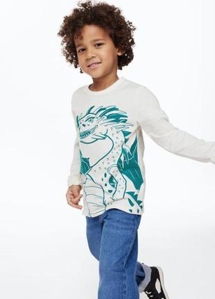 Реглан лонгслив h&m на мальчика 4-6-8 лет 110/116 и 122/128 см кофта hm