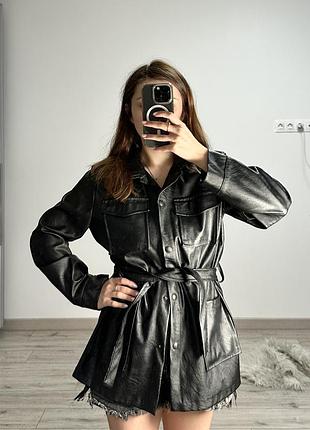 Шкіряна сорочка