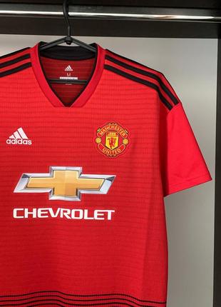 Футбольная футболка adidas manchester united 2018/2019 home shirt2 фото