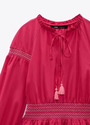 Сукня zara m поплін 6