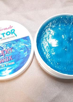 Супер міцний гель для волосся sector hairmate super wax 150 ml2 фото