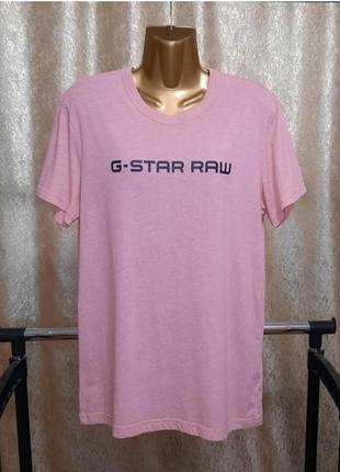 Футболка g-star raw
 размер м
женская розовая черная