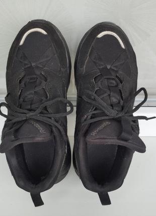 Черные кроссовки reebok3 фото