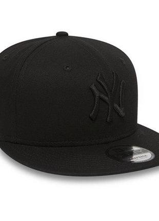 Оригинальная черная кепка с прямым козырьком new era 9fifty mlb new york yankees2 фото