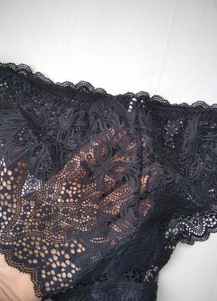 Трусики coeur joie кружевные черный l 46/48 1970