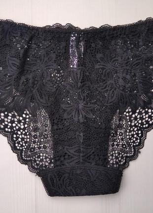 Трусики coeur joie кружевные черный l 46/48 1970