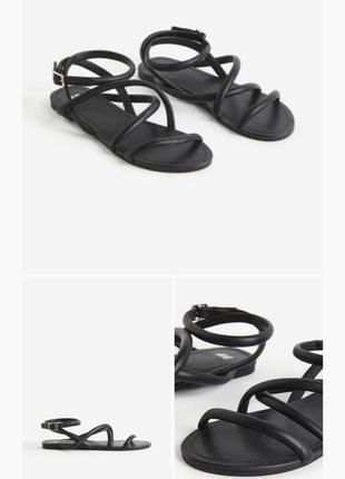 Босоножки h&m почти новые 36/37 р