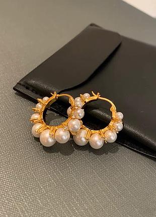 Серьги в стиле celine