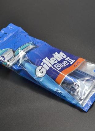 Станок для бритья "gillette" / blue 2 plus / 5шт2 фото