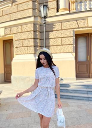 Платье платье ткань штапель принт