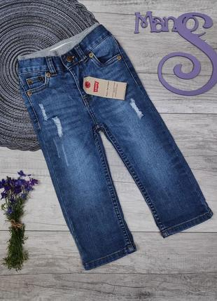 Дитячі джинси levi's сині розмір 80-86