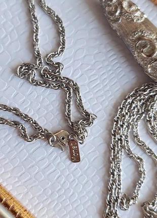 Monet винтажный сотуар vintage jewelry винтажные украшения винтажная бижутерия вінтажні прикраси вінтажна біжутерія вінтажний сотуар сріблястий 9