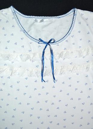 Нічна сорочка ночнушка bonmarche трикотаж бавовна р.l\xl3 фото