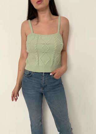 В’язаний топ shein