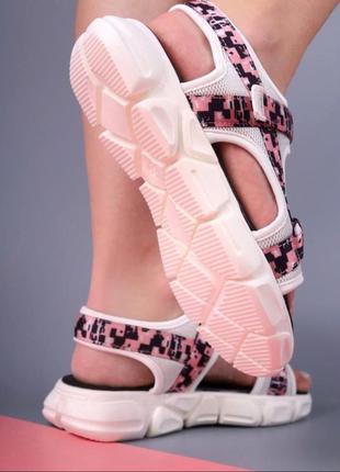 Текстильні спортивні жіночі босоніжки ,39,40р4 фото