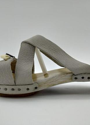 В'єтнамки жіночі шкіряні diesel  garetti 37 р. 24,5 см сірі