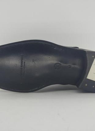 Туфли кожаные мужские черные zampiere арт. (028) 41р.7 фото