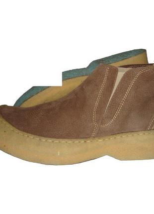 Ботинки кожаные женские коричневые dry-shod (011) 41р.